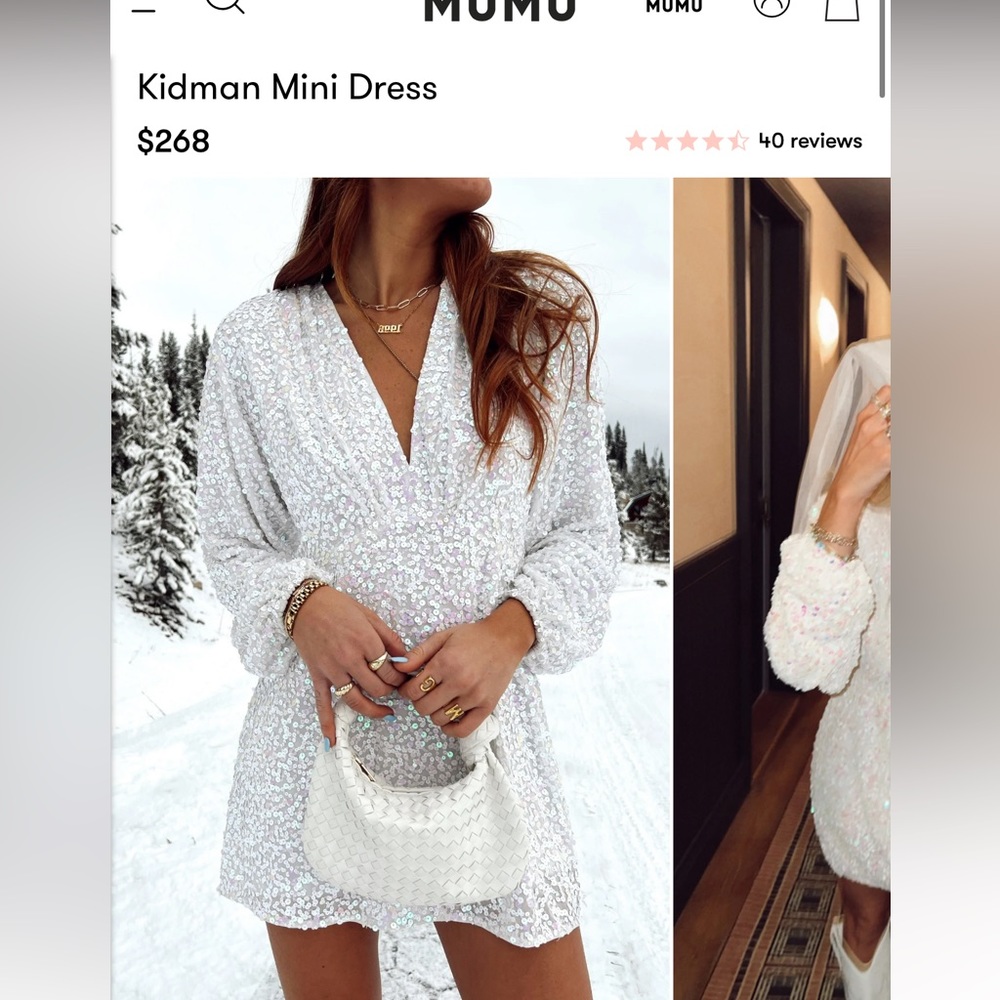 Show me your mumu Kidman Mini Dress